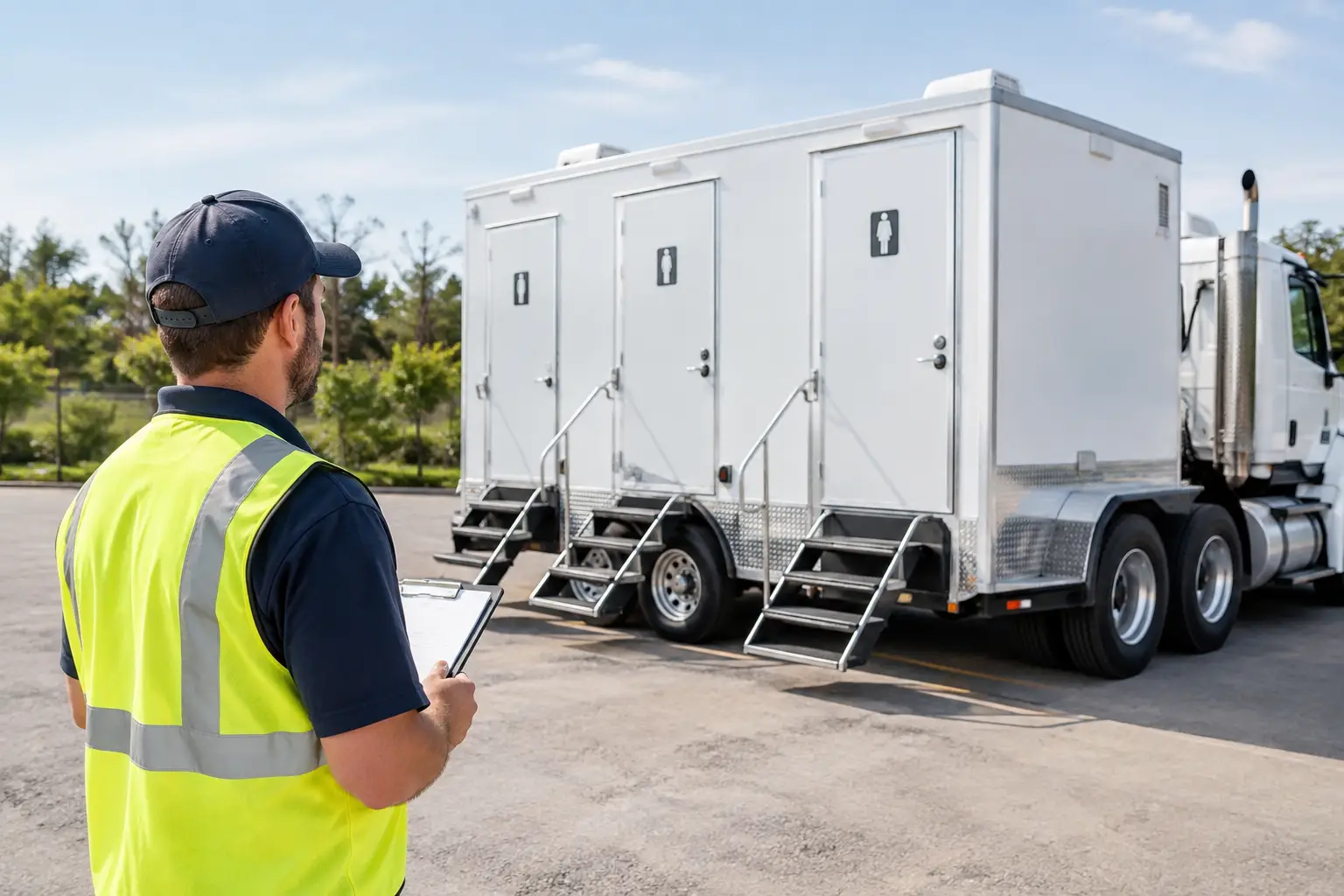 How to Coordinate Restroom Trailer Delivery